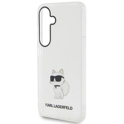 6. Etui Karl Lagerfeld IML Choupette na Samsung Galaxy S24+ - przezroczyste