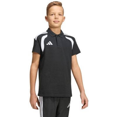 4. Koszulka dla dzieci adidas Tiro 26 League Polo czarna KF3407