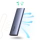 7. Ugreen kieszeń na dysk obudowa dysku twardego M.2 B-Key SATA 3.0 5Gbps szary + kabel USB Typ C (CM400)
