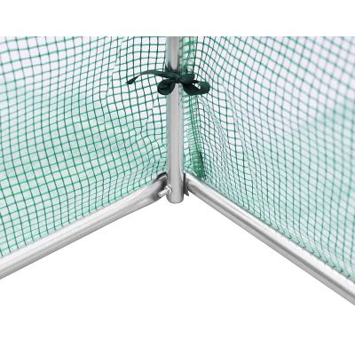 32. SZKLARNIA TUNEL OGRODOWY 200X300X200CM PE KONTRUKCJA STAL ZIELONA