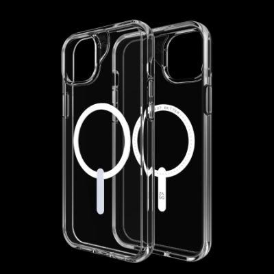 2. Etui ZAGG Crystal Palace Snap MagSafe na iPhone 14 Plus / 15 Plus - przezroczyste