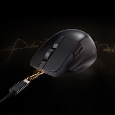 20. ASUS ProArt Mouse MD301 myszka Uniwersalne Po prawej stronie RF Wireless + Bluetooth + USB Type-A Optyczny 8000 DPI