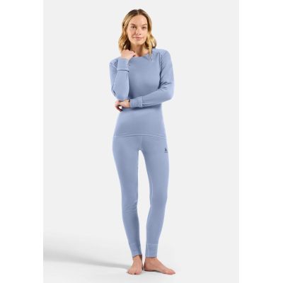 2. Spodnie Odlo BL BOTTOM long ACTIVE WARM roz. M Niebiesko-szare