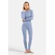 2. Spodnie Odlo BL BOTTOM long ACTIVE WARM roz. M Niebiesko-szare