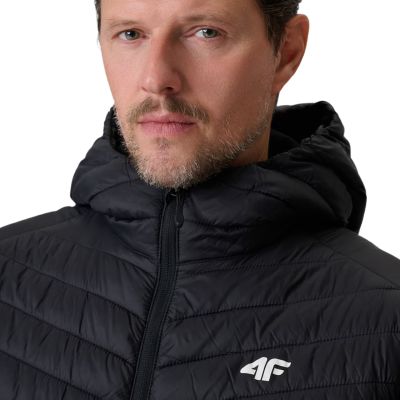 5. Kamizelka męska 4F M344 głęboka czerń 4FWSS26TVJAM344 20S
