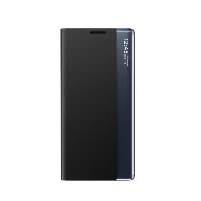 8. New Sleep Case etui do Xiaomi Redmi Note 12 5G / Poco X5 5G pokrowiec z klapką podstawka czarne