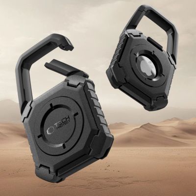 8. Etui Tech-Protect Kevlar na Apple AirTag 1 / 2 - czarny