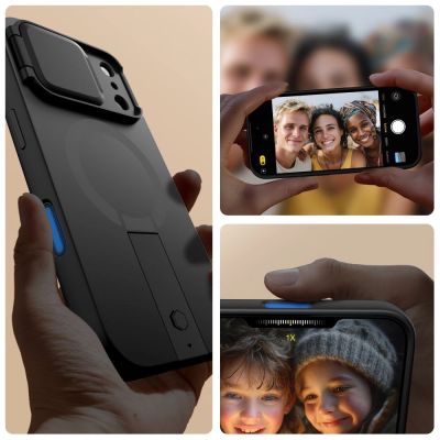 2. Etui Tech-Protect Kevlar Aura MagSafe na iPhone 17 Pro - czarne