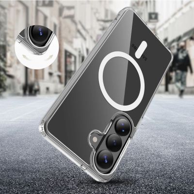 6. Etui Tech-Protect FlexAir Hybrid MagSafe na Samsung Galaxy A27 5G - przezroczyste