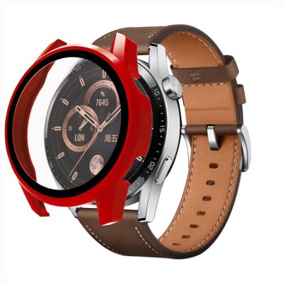 2. Szkło ochronne do Huawei Watch GT3 42mm - czerwone