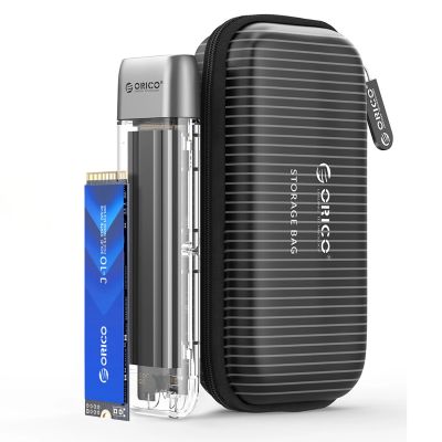 3. Kieszeń dyskowa Orico TXM2-C3 M.2 NVME USB-C 3.2 10Gb/s - szara