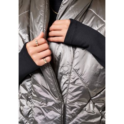7. Kamizelka CASALL Mellow Wrap Quilt Vest szary