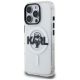 2. Etui Karl Lagerfeld IML Karl Sketch Logo MagSafe na iPhone 16 Pro Max - przezroczyste