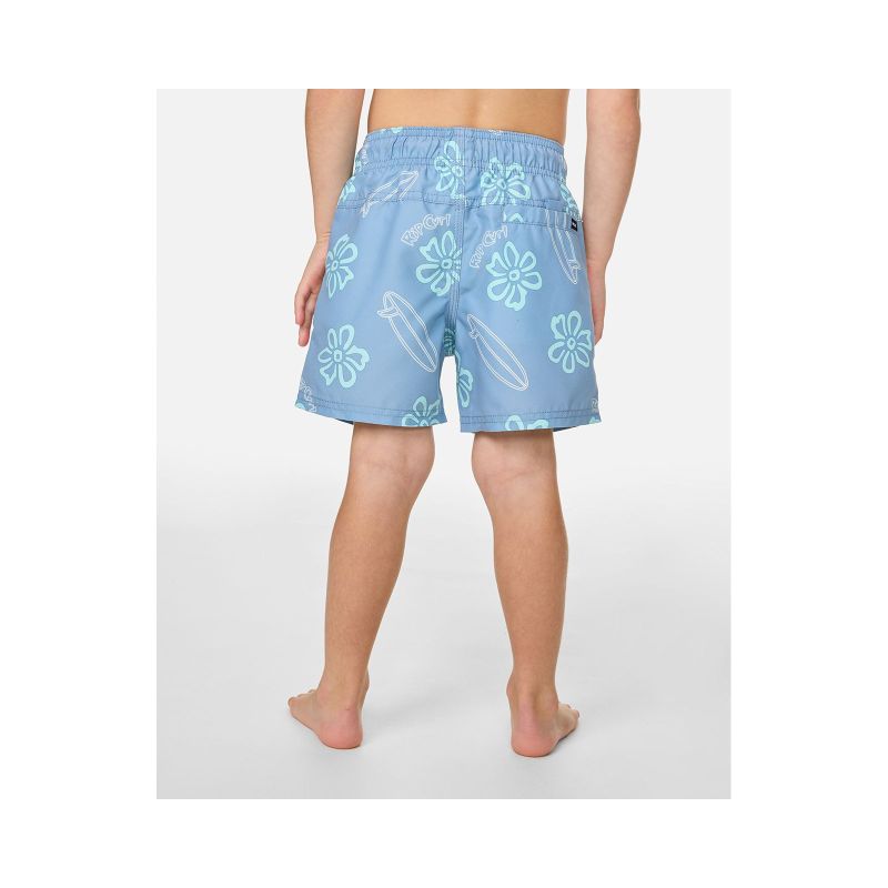 3. Boardshorty chłopięce RIP CURL Ride The Wave Volley - Boy niebieskie