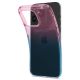 14. Etui Spigen Liquid Crystal na iPhone 15 Pro - różowo-niebieskie