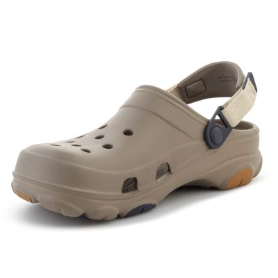 3. CROCS CLASSIC ALL TERAIN CLOG KHAKI/MULTI 206340-2F9