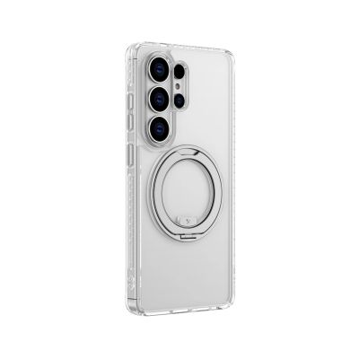3. Etui AMAZINGTHING Titan Pro MagSpin Drop Proof Case na Samsung S26 Ultra kompatybilne z MagSafe - przezroczyste