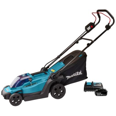 Makita DLM330RT kosiarka Kosiarka do trawnika typu push Bateria Czarny, Niebieski