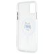 7. Etui Karl Lagerfeld IML Metal Choupette Head MagSafe na iPhone 11 - białe