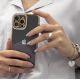 5. Fashion Case etui do Samsung Galaxy A13 5G żelowy pokrowiec ze złotą ramką biały