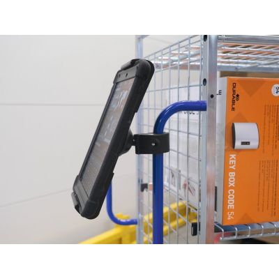 12. Durable Tought Clamp XL Uchwyt pasywny Komputer przenośny, Telefon komórkowy/Smartfon, Tablet/UMPC Czarny