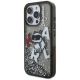 2. Etui Karl Lagerfeld Liquid Glitter Choupette Logo na iPhone 16 Pro Max - czarne