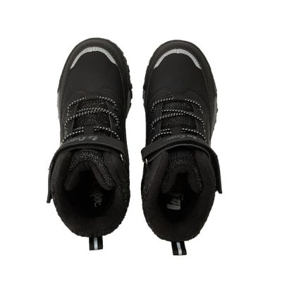 3. Lee Cooper buty sportowe trzewiki czarne za kostkę ocieplane na rzep