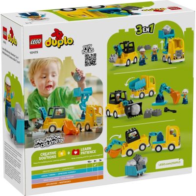 2. LEGO DUPLO TOWN 3w1 10475 Pojazdy budowlane
