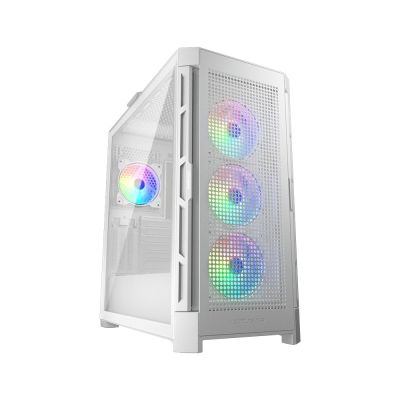 2. Obudowa Cougar Gaming Duoface Pro RGB - Midi Tower - PC - biały - ATX - EATX - micro ATX - Mini-ITX - SSI CEB - Metal - Szkło hartowane - Gry