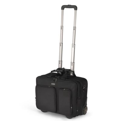 11. DICOTA D3250901 torba na laptop 40,6 cm (16") Pokrowiec w typie walizki na naóżkach Czarny