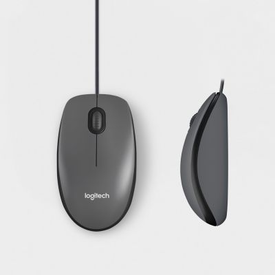 6. Mysz Logitech M100 Black