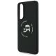 6. Etui Karl Lagerfeld Silicone nauble Heads And Circle MagSafe na Samsung Galaxy S25 Edge - czarne