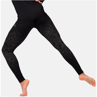 Legginsy termoaktywne damskie Odlo KINSHIP PW 200 czarne