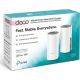 8. TP-Link Deco E4 (1-pack) Dual-band (2.4 GHz/5 GHz) Wi-Fi 5 (802.11ac) Biały, Szary Wewnętrzny