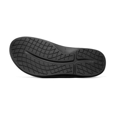 4. Klapki damskie Oofos OOahh - black/black
