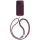 Etui UNIQ Coehl Mirelle Magnetic Charging na iPhone 18 Pro / 17 Pro - bordowe