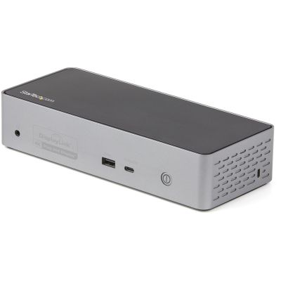 8. StarTech.com DK31C4DPPDUE stacja dokująca Przewodowa USB 3.2 Gen 2 (3.1 Gen 2) Type-C Czarny, Szary