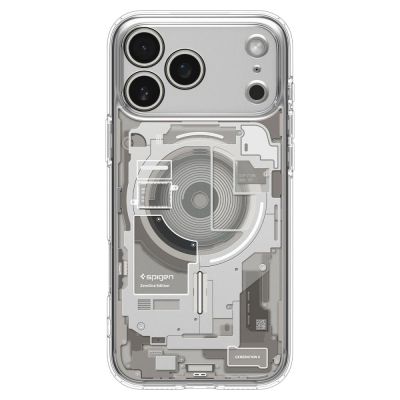 3. Etui Spigen Ultra Hybrid MagSafe Zero One na iPhone 18 Pro / 17 Pro - tytanowy