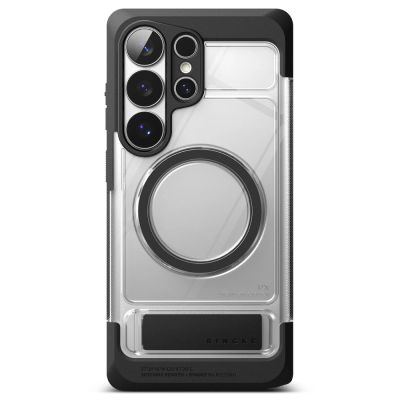 3. Etui Ringke UX Magnetic MagSafe na Samsung Galaxy S26 Ultra - przezroczysto-czarne