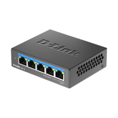 7. 5-portowy wielogigabitowy przełącznik biurkowy D-Link 2,5G - niezarządzalny - L2 - 2.5G Ethernet (100/1000/2500)