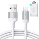 5. Kabel Joyroom Extraordinary Series A10 USB-A / Lightning 2.4A 1.2 m - biały