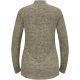 2. Bluza damska Odlo TENCIA Mid layer full zip beżowa