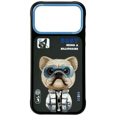 Etui Nimmy Cool&Cute 2.0 nag na iPhone 17 Pro Max - czarne