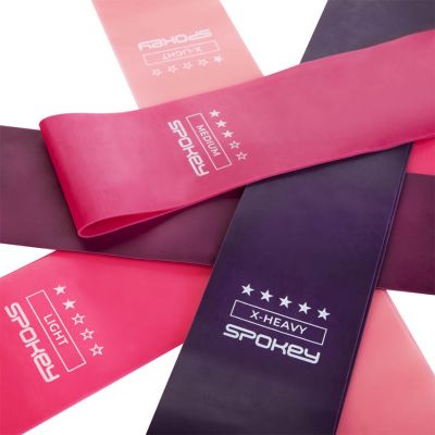 6. Zestaw gum do ćwiczeń Spokey 5 szt. 928944