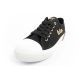 12. Lee Cooper buty sportowe damskie trampki z tkaniny stylowe czarne