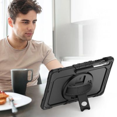 7. Etui Tech-Protect Solid na Samsung Galaxy Tab S10 FE+ - czarne
