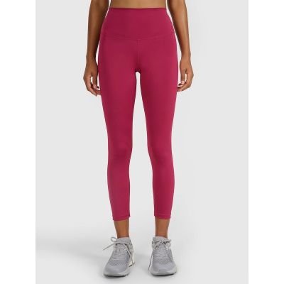 5. Legginsy treningowe 7/8 z wysokim stanem damskie 4F 4FWAW25TFTIF361-60S