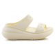 6. Crocs Classic Crush Sandal Buttercream 207670-76O
