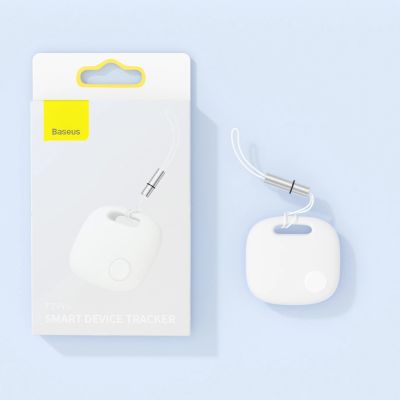 25. Baseus T2 Pro inteligentny lokalizator GPS do kluczy torebki dla dziecka biały (FMTP000002)