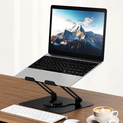 9. MEDIA-TECH REGULOWANA, OBRACANA, ERGONOMICZNA PODSTAWKA POD LAPTOPA LAPTOP STAND ROTO MT2662
